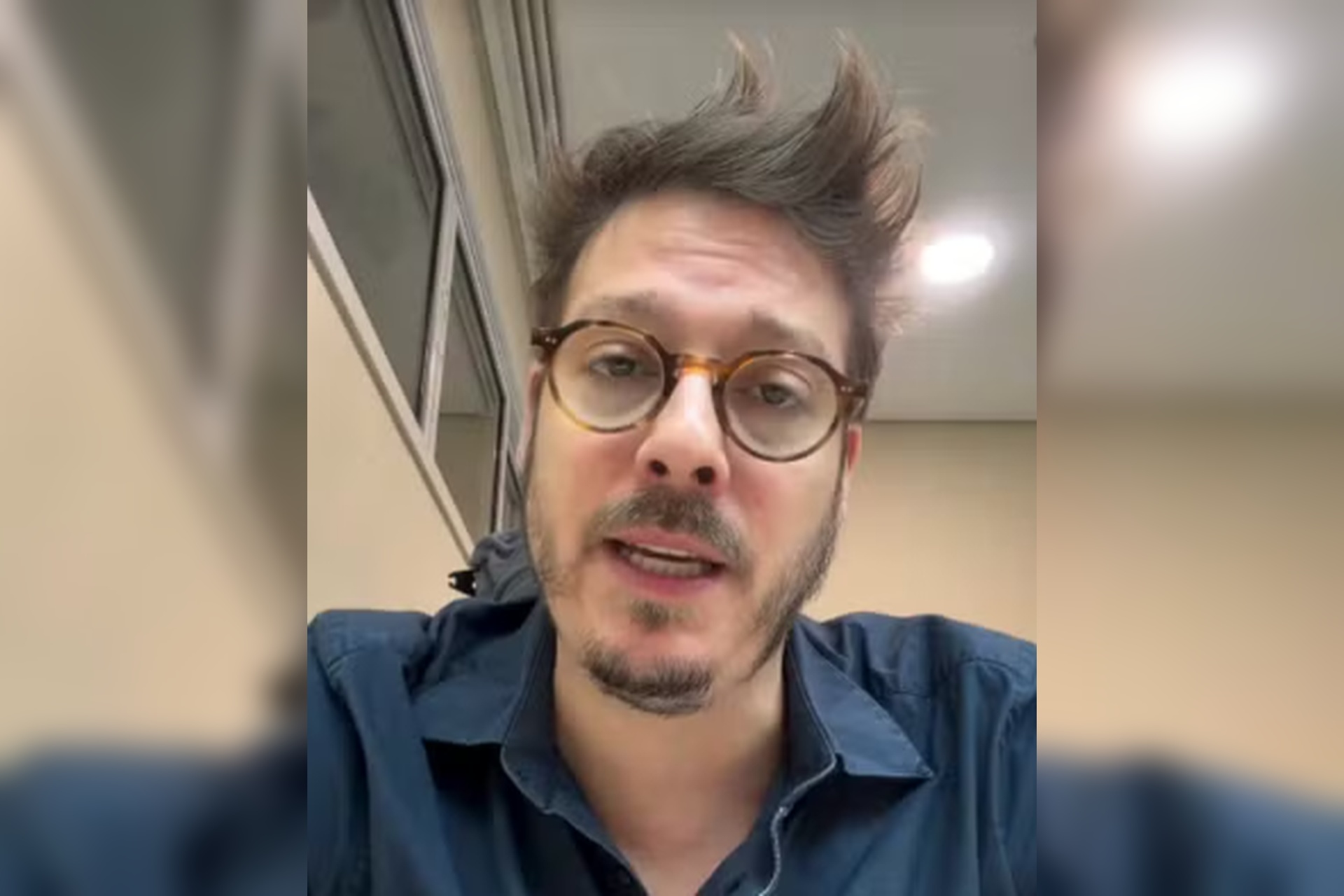 Fábio Porchat relata acidente em teatro e suspende apresentações da peça Tragédia